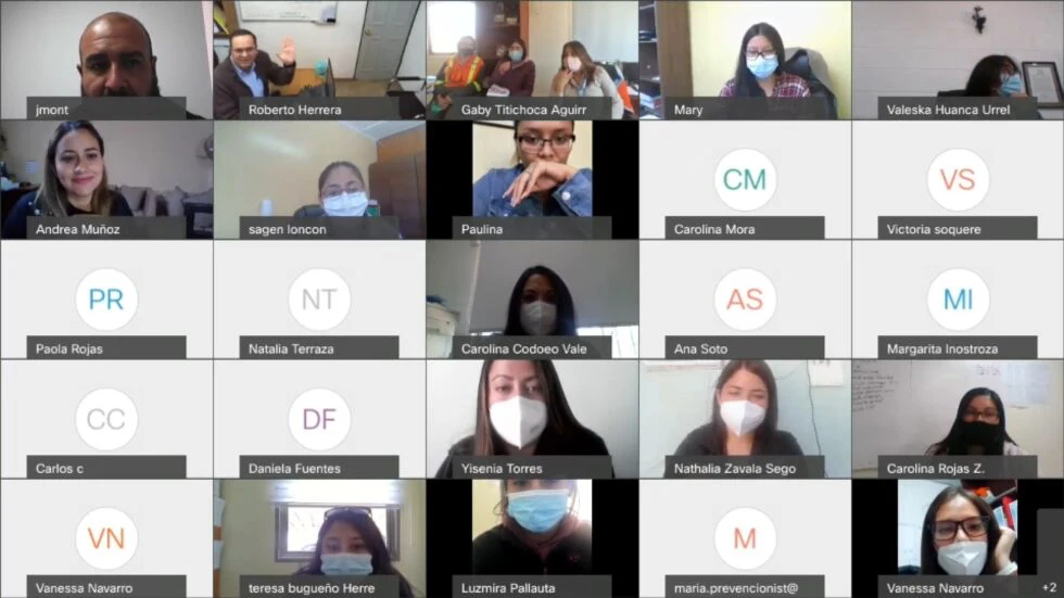 Cerro Nevado reconoce a sus trabajadoras, en el día internacional de la mujer.